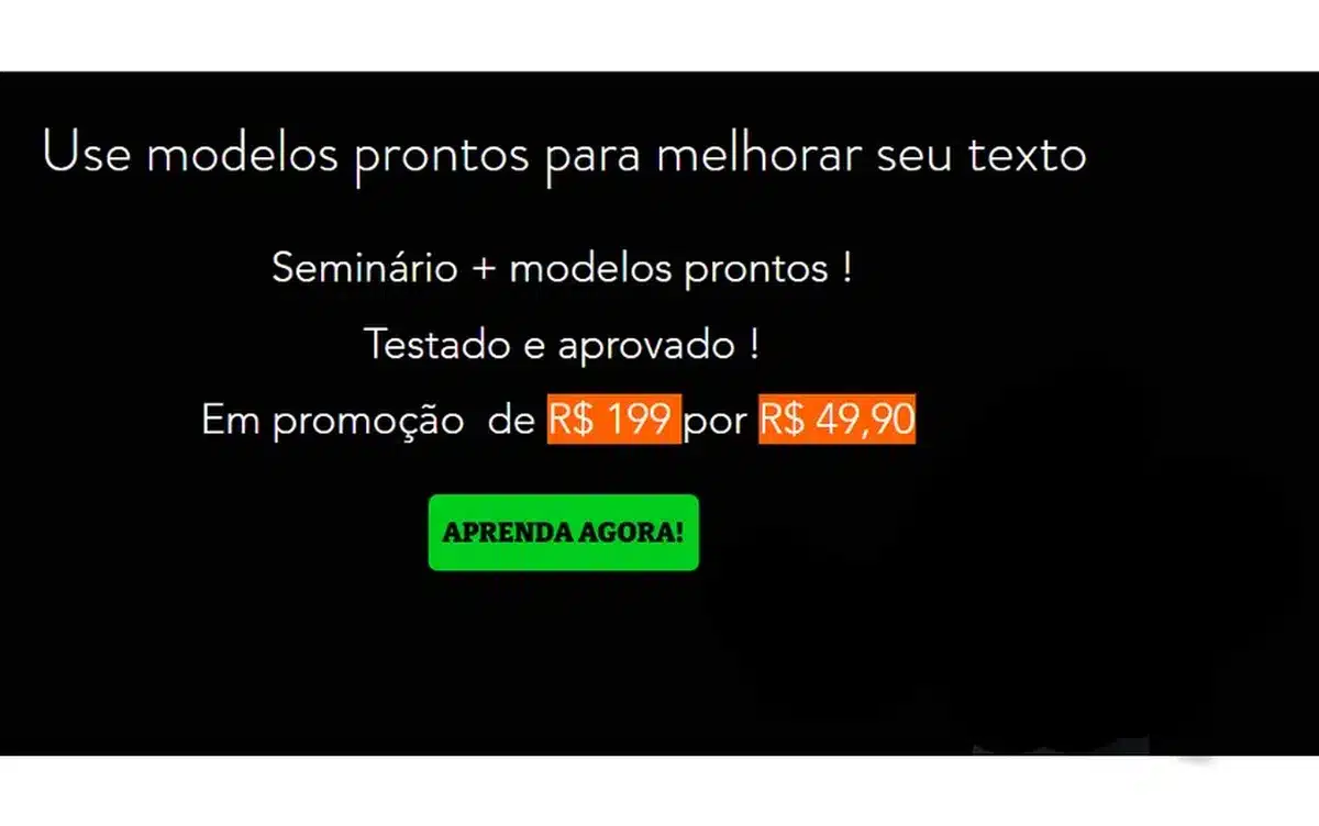 Modelo, Redação;