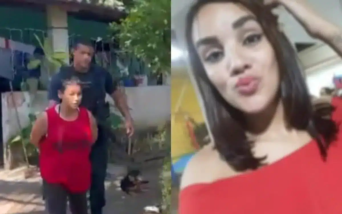 suspeita, mulher, polícia