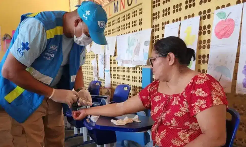 atendimento, consultas, exames;