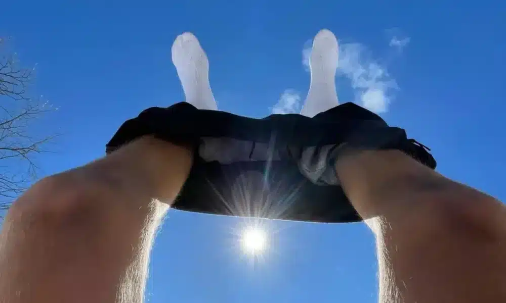 sol-perineum, sol-no-perineo, períneo-sunning;
